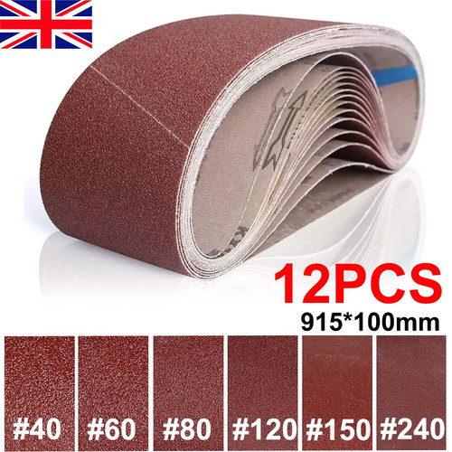 915 100mm sanding belts mixed - sanding,