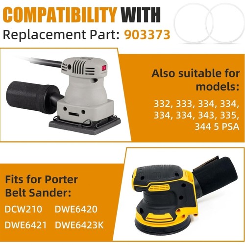 Set rubber drive belts - 2,