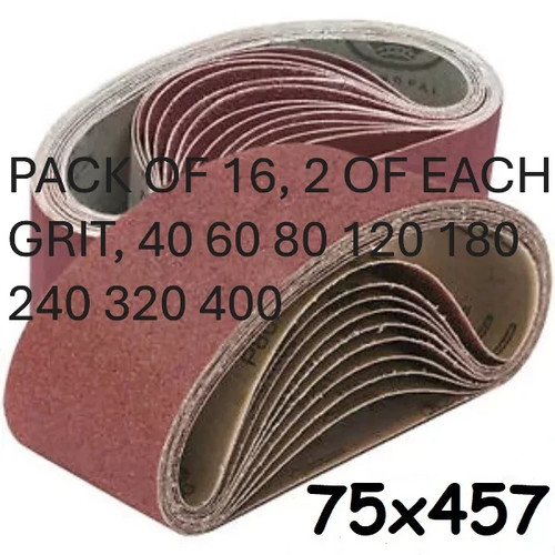 Sanding belts x 457mm - x,