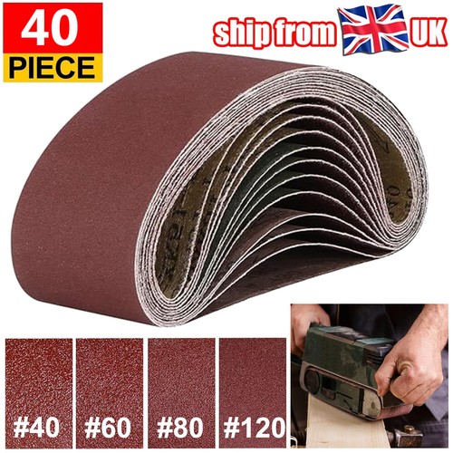40x sanding belts 75x533 - sanding, mm